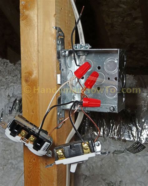 attic junction box wiring